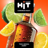 Табак BlackBurn HIT Caribbean Heavy (Ром Лимон Лайм) 30г Акцизный